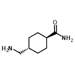 CAS 登录号：121487-74-9， 反式-4-(氨基甲基)环己烷甲酰胺