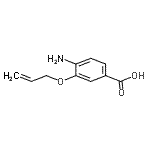 CAS 登录号：121498-31-5， 3-(烯丙氧基)-4-氨基苯甲酸
