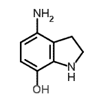 CAS 登录号：121545-81-1， 4-氨基-7-吲哚啉醇