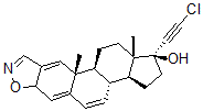 CAS 登录号：121565-24-0， 21-氯-6-去氢达那唑