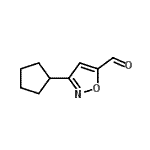 CAS#: 121604-61-3, 3-Cyclopentyl-1,2-Oxazole-5-Carbaldehyde