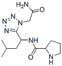 CAS 登录号：121695-04-3， N-[1-[1-(2-氨基-2-氧代乙基)四唑-5-基]-3-甲基丁基]吡咯烷-2-甲酰胺