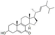 CAS 登录号：121714-75-8， (10S,13R,14R,17R)-17-[(E,2R)-5,6-二甲基庚-3-烯-2-基]-3-羟基-10,13-二甲基-1,2,3,4,11,12,14,15,16,17-十氢环戊烯并[a]菲-7-酮