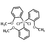 CAS#: 121899-81-8, Dichloro[tris(2-methoxyphenyl)]-lambda<sup>5</sup>-bismuthane