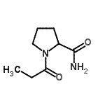 CAS#: 122000-62-8, 1-Propionylprolinamide