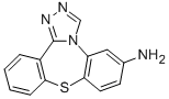 CAS 登录号：122033-01-6， 二苯并(b,f)-1,2,4-三唑并(4,3-d)(1,4)硫氮杂卓-6-胺