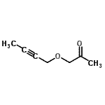 CAS 登录号：122132-12-1， 1-(2-丁炔-1-基氧基)丙酮