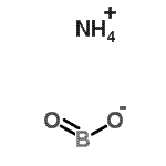 CAS 登录号：12228-87-4， 铵氧代-氧代-硼烷