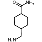 CAS 登录号：122280-00-6， 4-(氨基甲基)环己烷甲酰胺