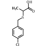 CAS#: 122305-66-2, 2-[(4-Chlorobenzyl)Sulfanyl]Propanoic Acid