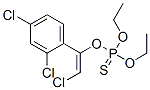 CAS 登录号：1224-63-1， [(Z)-2-氯-1-(2,4-二氯苯基)乙烯氧基]-二乙氧基-巯基膦烷