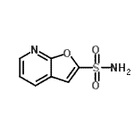 CAS 登录号：122534-86-5， 呋喃并[2,3-b]吡啶-2-磺酰胺