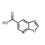 CAS 登录号：122534-94-5， 呋喃并[2,3-b]吡啶-5-羧酸