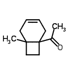 CAS 登录号：122598-68-9， 1-(6-甲基双环[4.2.0]辛-3-烯-1-基)乙酮