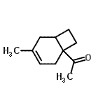 CAS 登录号：122598-70-3， 1-(4-甲基双环[4.2.0]辛-3-烯-1-基)乙酮