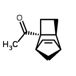 CAS 登录号：122675-27-8， 1-[(1R,2S,5S,6S)-三环[4.2.1.0<sup>2,5</sup>]壬-7-烯-2-基]乙酮