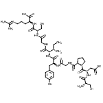 CAS#: 123063-31-0, L-Cysteinyl-L-alpha-Aspartyl-L-Prolylglycyl-L-Tyrosyl-L-Isoleucylglycyl-L-Seryl-N<Sup>5</Sup>-(Diaminomethylene)-L-Ornithine