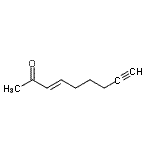 CAS 登录号：123405-87-8， (3E)-3-壬烯-8-炔-2-酮