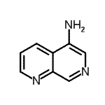 CAS 登录号：123434-45-7， 1,7-萘啶-5-胺