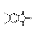 CAS 登录号：123470-47-3， 5,6-二氟-1,3-二氢-2H-苯并咪唑-2-硫酮