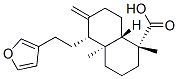 CAS#: 1235-77-4, (1R-(1alpha,4aalpha,5alpha,8abeta))-5-(2-(3-Furyl)ethyl)decahydro-1,4a-dimethyl-6-methylene-1-naphthoic acid