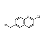 CAS 登录号：123637-77-4， 6-(溴甲基)-2-氯喹啉