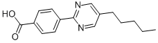 CAS#: 123704-47-2, 5-Pentylpyrimidine-2-Yl-p-Benzoic acid
