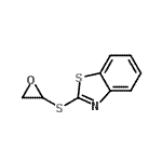 CAS 登录号：123708-28-1， 2-(2-环氧乙烷基硫基)-1,3-苯并噻唑