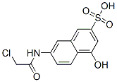 CAS#: 123733-06-2, 6-(2-Chloroacetamido)-1-Naphthol-3-Sulfonic Acid