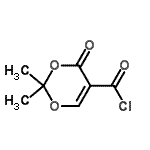 CAS 登录号：123826-40-4， 2,2-二甲基-4-氧代-4H-1,3-二恶英-5-甲酰氯