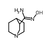 CAS 登录号：123837-16-1， N-羟基奎宁环-3-甲脒
