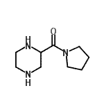CAS 登录号：123866-43-3， 2-哌嗪基(1-吡咯烷基)甲酮