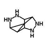 CAS 登录号：123994-27-4， 4,5,8,9-四氮杂四环[4.4.0.0<sup>2,10</sup>.0<sup>3,7</sup>]癸烷