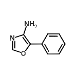 CAS 登录号：124005-88-5， 5-苯基-1,3-恶唑-4-胺