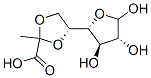 CAS#: 124064-70-6, (4R)-2-Methyl-4-[(2R,3R,4R,5R)-3,4,5-Trihydroxyoxolan-2-Yl]-1,3-Dioxolane-2-Carboxylic Acid