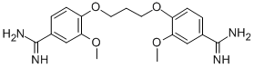 CAS#: 124076-65-9, 4-[3-(4-Carbamimidoyl-2-Methoxyphenoxy)Propoxy]-3-Methoxybenzenecarboximidamide