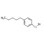 CAS 登录号：124388-30-3， 溴(4-戊基苯基)镁