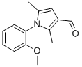 CAS 登录号：124678-35-9， 1-(2-甲氧基-苯基)-2,5-二甲基-1H-吡咯-3-甲醛
