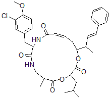 CAS 登录号:124689-64-1, Cryptophycin-46