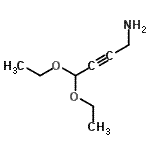 CAS 登录号：124744-14-5， 4,4-二乙氧基-2-丁炔-1-胺
