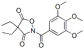 CAS#: 124756-24-7, 4,4-Diethyl-2-(3,4,5-Trimethoxybenzoyl)-1,2-Oxazolidine-3,5-Dione