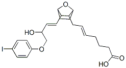 CAS#: 124924-85-2, (1S-(1alpha,2alpha(Z),3beta(1E,3S*),4alpha))-7-(3-(3-Hydroxy-4-(4-(Iodo-125I)Phenoxy)-1-Butenyl)-7-Oxabicyclo(2.2.1)Hept-2-Yl)-5-Heptenoic Acid