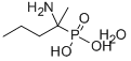 CAS 登录号：125078-17-3， [(2R)-2-膦酸基戊烷-2-基]铵