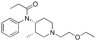 CAS#: 125080-84-4, N-[(3S,4R)-1-(2-Ethoxyethyl)-3-Methylpiperidin-4-Yl]-N-Phenylpropanamide