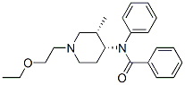 CAS 登录号：125080-85-5， N-[(3S,4R)-1-(2-乙氧基乙基)-3-甲基哌啶-4-基]-N-苯基苯甲酰胺