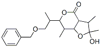 CAS 登录号：125225-47-0， (2S,3S,3aS,6S,7S,7aS)-2-羟基-2,3,7-三甲基-6-[1-(苯基甲氧基)丙-2-基]-3a,6,7,7a-四氢-3H-呋喃并[4,5-c]吡喃-4-酮