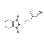 CAS 登录号：125350-99-4， 2-(1,3-二氧代-4,5,6,7-四氢异吲哚-2-基)乙基丙-2-烯酸酯