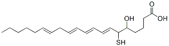 CAS#: 125467-37-0, (7E,9E,11E,14E)-5-Hydroxy-6-Sulfanylicosa-7,9,11,14-Tetraenoic Acid