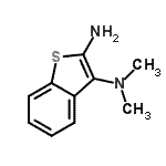 CAS 登录号：125660-10-8， N<sup>3</sup>,N<sup>3</sup>-二甲基-1-苯并噻吩-2,3-二胺