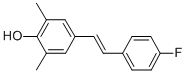 CAS 登录号：125722-16-9， 4-[(E)-2-(4-氟苯基)乙烯基]-2,6-二甲基苯酚